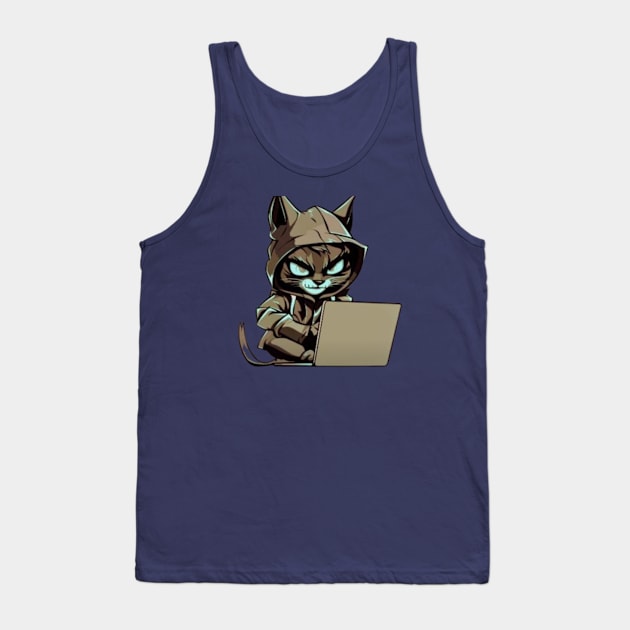 Proud cat. Tank Top by Dilhani